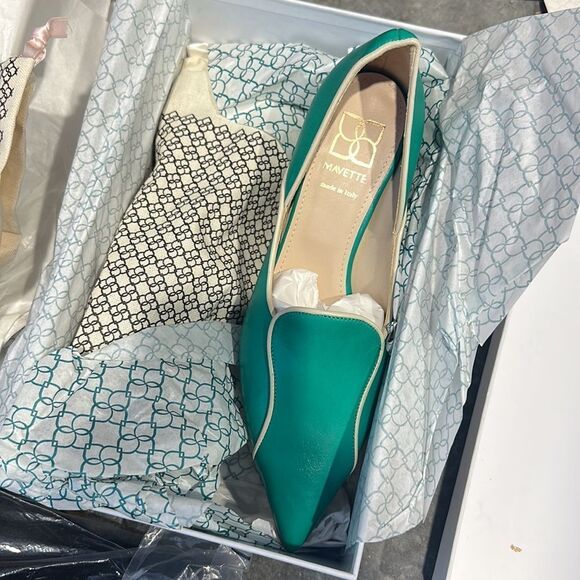 Mavette Fiona calf skin loafers sz 7 - Picture 10 of 11